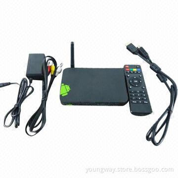 Android TV set-top boxes, All Winner A20 up to 1.6GHz ARM Cortex Dual-core A7+ 1080P media+3D GPU